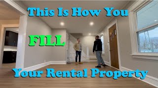 How To Show Your Rental Property To Tenants [upl. by Lyrahs]