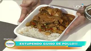 GUISO DE POLLO  Cocinero Diego Molina [upl. by Otha283]