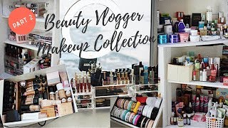 KOLEKSI MAKEUP BEAUTY VLOGGER  Makeup Collection Room Tour Part 2  BAHASA INDONESIA [upl. by Fillbert]