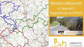 Motorradtouren in Spessart Vogelsberg und Rhön [upl. by Bigg553]