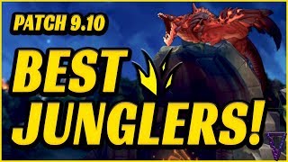 Best Junglers For Patch 910 Onward Options For All Ranks  League of Legends [upl. by Nemlaz]