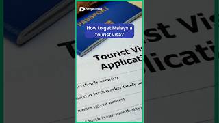 🤔 How To Get Malaysia 🇲🇾 Tourist Visa  Pickyourtrail 💚 travel shorts [upl. by Herwick]