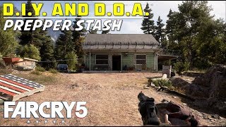 DIY and DOA  Doverspike Compound Holland Valley  Prepper Stash Key Location amp Solution  Far Cry 5 [upl. by Kendre]