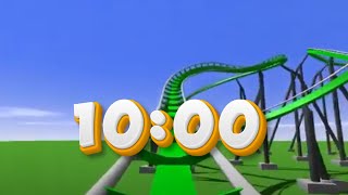 10 Minutes RollerCoaster Countdown timer [upl. by Roanna819]