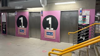 LiftronicUnitedNKET traction lift at Sydney Olympic Park Car Park [upl. by Campbell781]