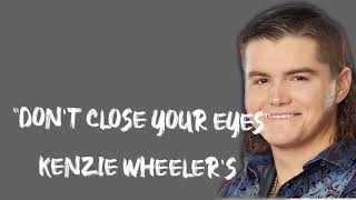 Kenzie wheelersquotDont Close Your EyesquotVoice Blind Audition 2021 [upl. by Ahsiekal]