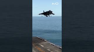 AV8B Harrier II in Action Harrier Jump Jet [upl. by Nylirad723]