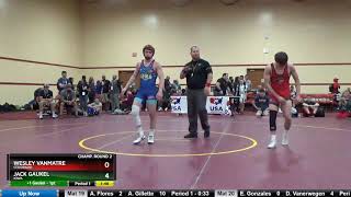 Junior 145 Wesley Vanmatre Colorado Vs Jack Gaukel Iowa [upl. by Oiratno424]