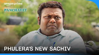 New Sachiv In Phulera  Panchayat Season 3  Prime Video India [upl. by Anitsrihc]