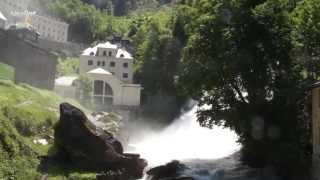 Gasteiner Wasserfall Bad Gastein Austria Gastein waterfall [upl. by Iroak]