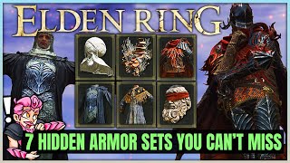 Elden Ring  7 POWERFUL Secret Armor Sets You Need to Get  Best Armour Set Location Guide [upl. by Ahselaf]