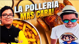 Probamos la POLLERIA MAS CARA de lima ¿ vale la pena FT Smashdota [upl. by Hofstetter]