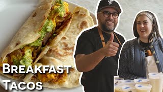 Perfect Breakfast Tacos with Claire Saffitz  Dessert Person [upl. by Saphra]