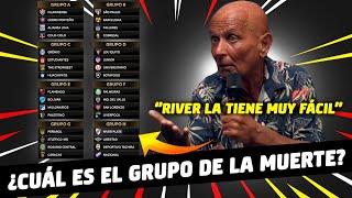 Analizamos los GRUPOS de la LIBERTADORES 2024 ¿RIVER FAVORECIDO [upl. by Kienan]