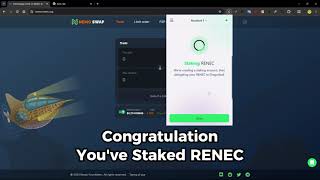 How To Stake RENEC [upl. by Julieta798]