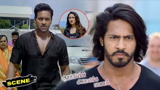 Assamiyin America Payanam Movie Scenes  Manchu Vishnu Ultimate Fight Scene [upl. by Maillliw]