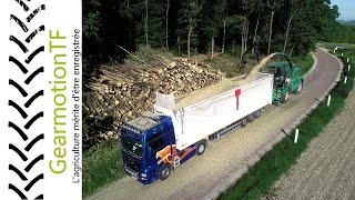 Déchiquetage de bois XXL  ALBACH Silvator 2000  ETS TERAGRI [upl. by Judah]