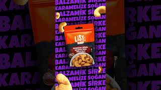 List Flavours  Karamelize Soğan ve Balzamik Sirke Soslu Kaju [upl. by Eyak]