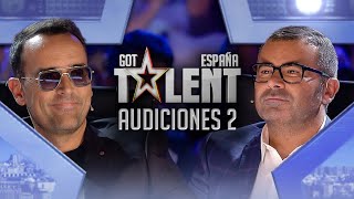 PROGRAMA COMPLETO MUCHO TALENTO y un GRAN PASE DE ORO  Audiciones 02  Got Talent España 2018 [upl. by Karlene206]