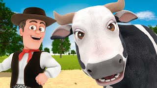 La Vaca Lola 🐮🎶 Colección de Canciones Infantiles  El Reino Infantil [upl. by Artinad]