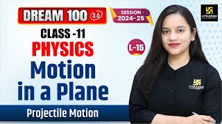 Class 11 Physics Ch 3  Motion in a Plane  Projectile Motion  L15  Harshita Maam [upl. by Hoban]