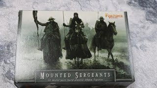 Unboxing Mounted sergeants Fireforge games [upl. by Bausch]