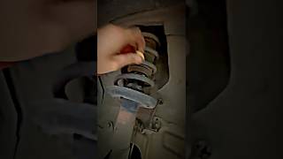 shock absorber test car diy repair [upl. by Nimrahc]