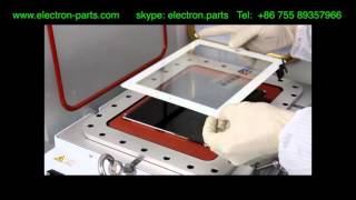 iPad lcd repair Vacuum Laminator machine [upl. by Ladiv]