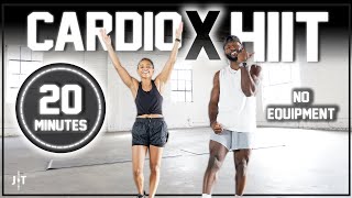 20 Minute Full Body Cardio HIIT Workout NO REPEAT  Burn Body Fat [upl. by Silohcin325]