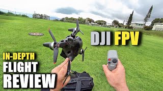 DJI FPV Drone Flight Test Review IN DEPTH  Motion Control amp Fly More Kit How Does It REALLY Work [upl. by Sinaj96]