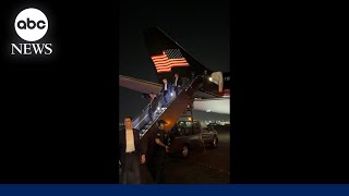 Donald Trump arrives in New Jersey after assassination attempt [upl. by Bonn566]