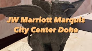 Hotel Room Tour JW Marriott Marquis City Center Doha 杜哈市中心JW侯爵酒店 [upl. by Asserak369]