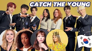 BANDA COREANA ESCOLHE SUA CANTORA BRASILEIRA FAVORITA feat Catch The Young [upl. by Yvon575]