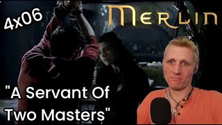 Merlin 4x06  quotA Servant Of Two Mastersquot  First Time Watching [upl. by Nilorac248]