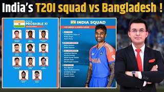 India squad for Bangladesh T20I series announced Pace sensation Mayank Yadav gets maiden callup [upl. by Huppert]