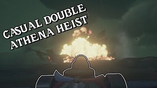 TEXTBOOK DOUBLE STACKED FoTD HEIST Ft Zahfer  Sea of Thieves [upl. by Aihseuqal918]