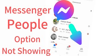 messenger people option not showing  how to fix messenger people option not showing [upl. by Aneelehs396]