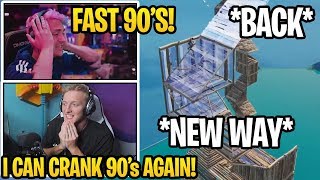 Streamer Shows NEW quotFAST 90squot WAY in Fortnite after TURBO BUILDING NERF Fast 90s BACK [upl. by Bernie]