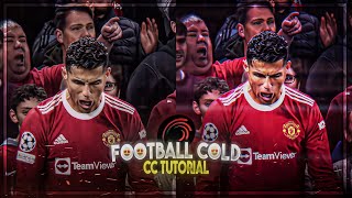 Football Cold Cc  Alight Motion Tutorial Like AE Preset [upl. by Rosemaria]