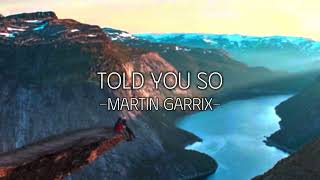 和訳Martin GarrixTold You SofeatJex [upl. by Winola]