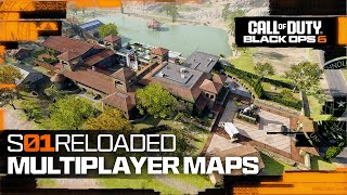 Season 01 Reloaded Multiplayer Maps  Call of Duty Black Ops 6 [upl. by Anilat]