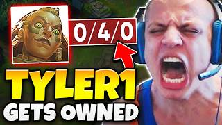 I beat Tyler1 so bad he calls me quotTalentlessquot and then Rages THIS IS PRICELESS [upl. by Akierdna]