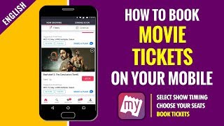 How to Book Movie Tickets Online in India  Book My Show Android App Full tutorial in English [upl. by Magdalena438]