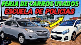 CARROS USADOS EN LA ESCUELA DE POLICIAS  puente piedra [upl. by Jerman]