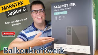 MARSTEK Jupiter C – AllinOne Balkonkraftwerk mit Speicher – Techniac [upl. by Doreen147]