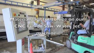 How to Fabricate Granite Countertops [upl. by Waltner]