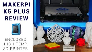 Makerpi K5 Plus review Easy ABS printing from factory [upl. by Auliffe]