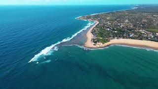 Tofo  Mozambique Adventure Trip Part 18  Visiting Tofo  Drone Footage [upl. by Anaul]