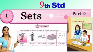 9th Algebra  Sets  Chapter 1  Part 2  Maharashtra Board [upl. by Kall512]