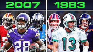 10 Greatest Draft Classes In NFL History [upl. by Nosreme]